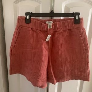 Madewell Lightspun Easy Pull On Shorts